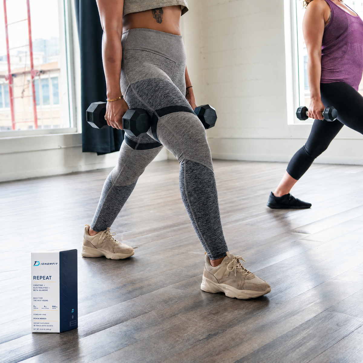 IONDRFIT REPEAT: Creatine+Electrolytes+Beta-Alanine (30 sachets)